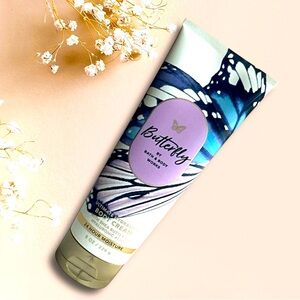 BBW Butterfly Body Cream, New, Large 8oz Size